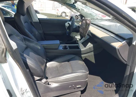 2021 Tesla Model Y Long Range Dual Motor All-Wheel Drive from USA, damaged, VIN 5YJYGAEEXMF158832